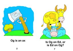 02_Level_1_2_Og: Animals; Colour; Reading books