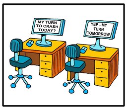197_Jokes: Cartoons; Colour; Jokes